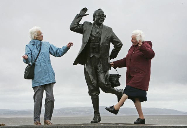 <p>Bring them sunshine: ‘I resent strongly the implication that, on account of my age, I’m a leach on society’ </p>