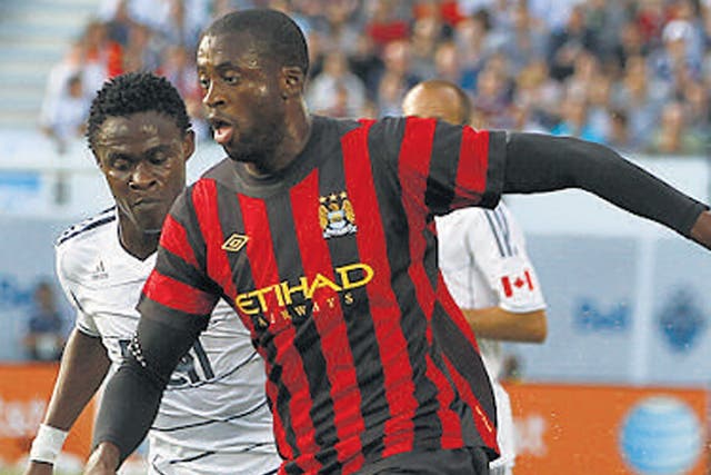'We have to show United we are here,' says Yaya Touré
