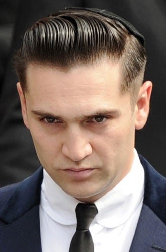 Reg Traviss, the former boyfriend of late British singer Amy Winehouse.