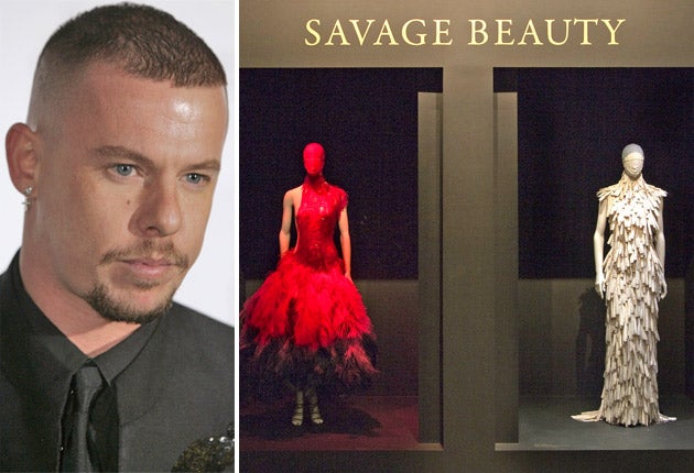Alexander McQueen's Savage Beauty at the Met in New York, now the museum's most popular ever fashion exhibition