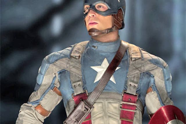 Chris Evans in 'Captain America: The First Avenger'