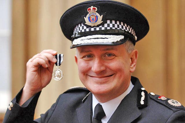 Chief Constable Sean Price has been suspended