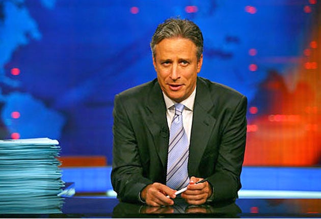 Jon Stewart: host of the satirical 'Daily Show'