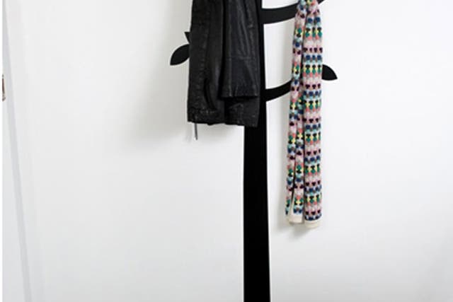 No room for a coat stand? Get a nestgoodies.co.uk Ferm Living 'tree' wall sticker with hooks