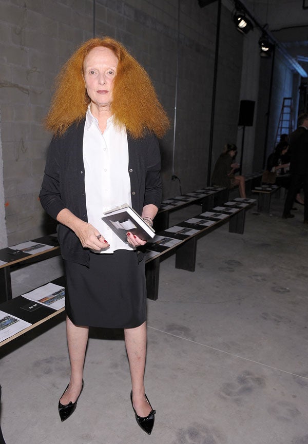 Unseen images: Grace Coddington will be the subject of a new exhibition at The Ivy Club in September