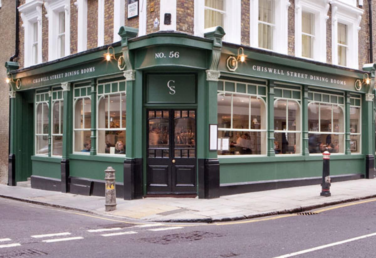 Chiswell Street Dining Rooms, 56 Chiswell Street, London EC1 | The ...