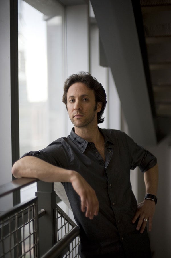 Prof David Eagleman at the Baylor College of Medicine in Houston, Texas, where he runs the Laboratory for Perception and Action and the Initiative on Neuroscience and Law