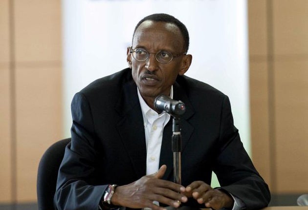 Rwandan president Paul Kagame is accused of
ensuring that the so-called gacaca courts did not threaten the existing politcal order