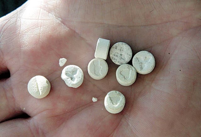 540,000 people admit to using ecstasy at least once a year