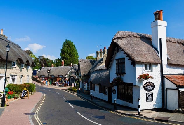 Quaint and beautiful: Shanklin Old Village is a tranquil spot