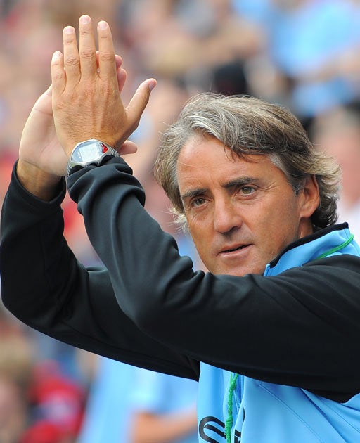 Mancini and City kick-off their campaign tonight