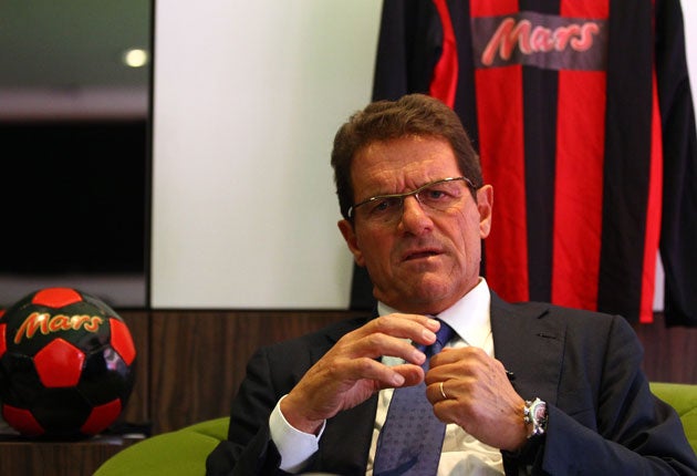 Capello's team look assured a place at Euro 2012