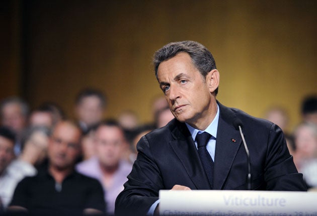 Half Measures: Nicolas Sarkozy brokered a deal to protect Greece that was limited by 'no-go' areas