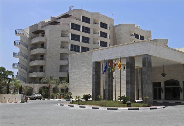 Luxury out of reach: Gaza City's five-star al-Mashtal hotel
