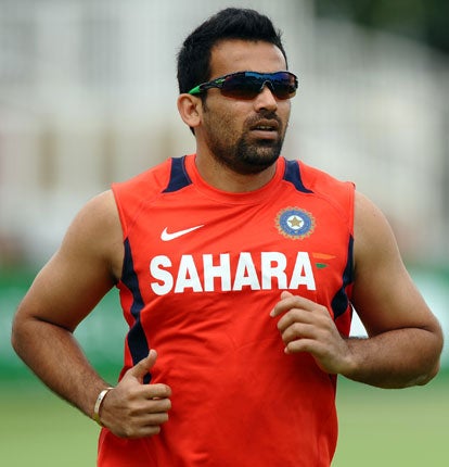 India's Zaheer Khan faces up to four months out of action