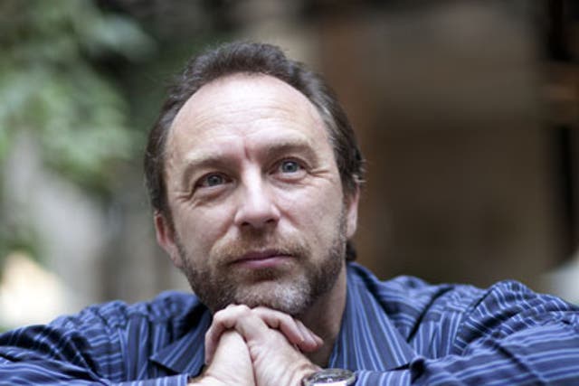 Jimmy Wales says Wikipedia is weak on topics like childcare issues, and biographies of famous women