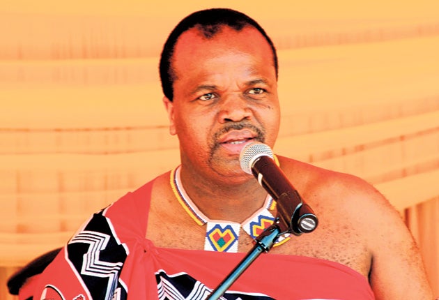 King Mswati III has been criticised for his extravagant lifestyle