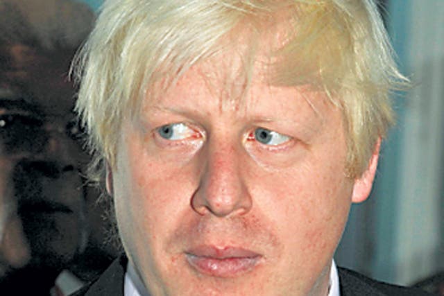 London mayor Boris Johnson faced a barrage of criticism from angry residents today