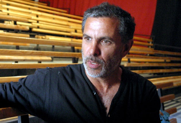 Juliano Mer-Khamis, the founding director of the theatre group, son of an Israeli and Palestinian, was shot dead outside the venue in April by a masked gunman