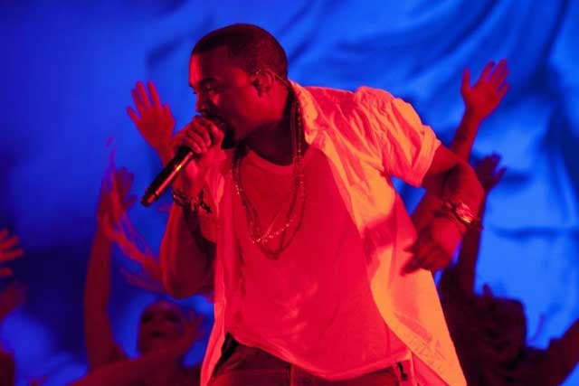 Devastating talent: Kanye West