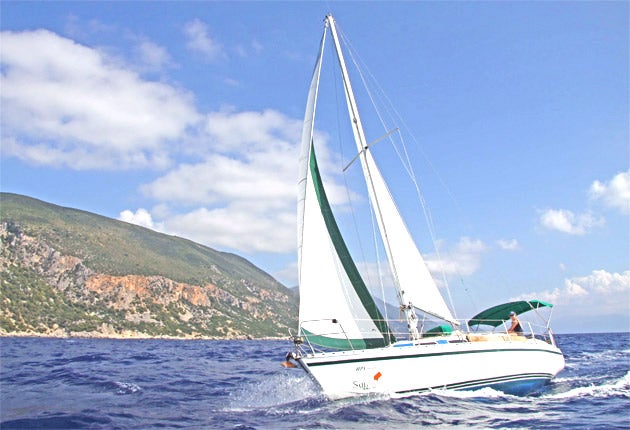 Wind in your sails: Cruising around the Ionian islands in Greece