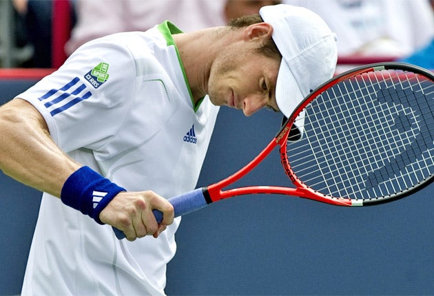 Andy Murray's defeat in Montreal last night was reminiscent of his post-Australian Open slump earlier this year