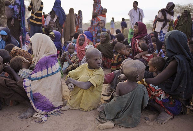 The Dadaab refugee camp - the largest in the world - was built for 90,000 people. The current population is over 400,000