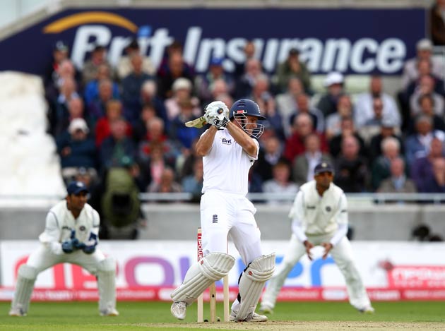 Strauss builds a solid response to India's 224