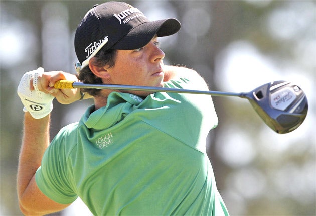 Rory McIlroy has played two USPGAs and finished in the top three both times
