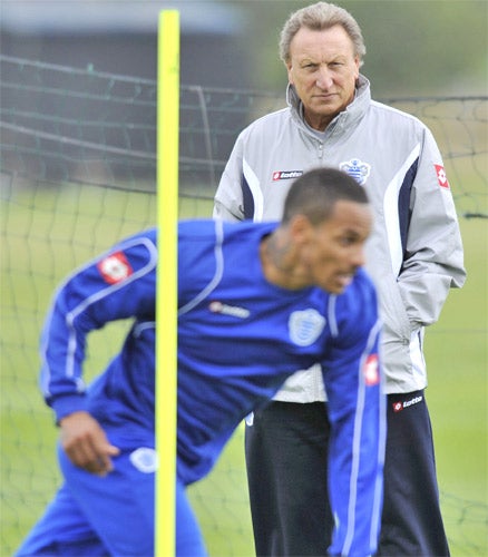 Warnock saw his team thrashed 4-0 at the weekend
