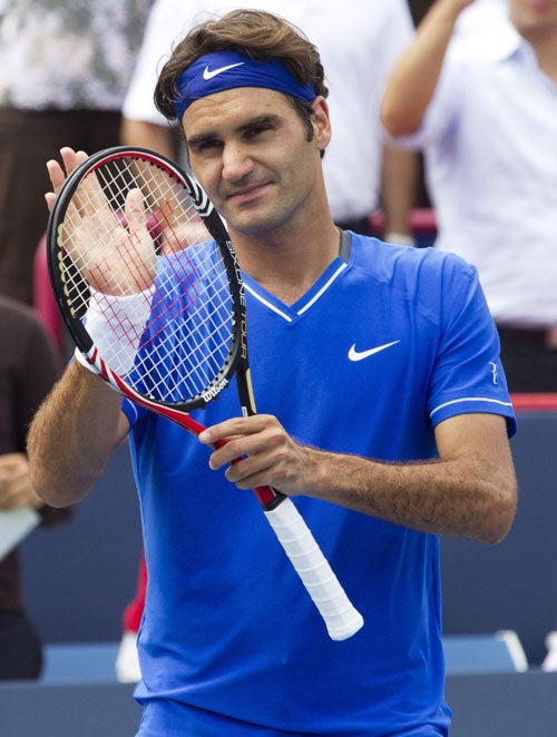 Roger Federer made light work of Canada's Vasek Pospisil