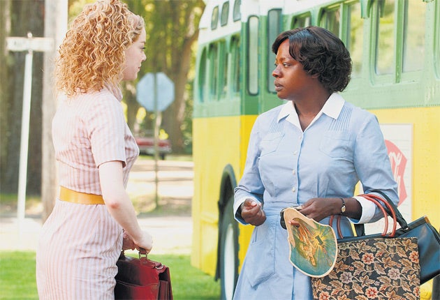 In the heat of the day: Emma Stone as Skeeter Phelan and Viola Davis as Aibileen Clark in The Help