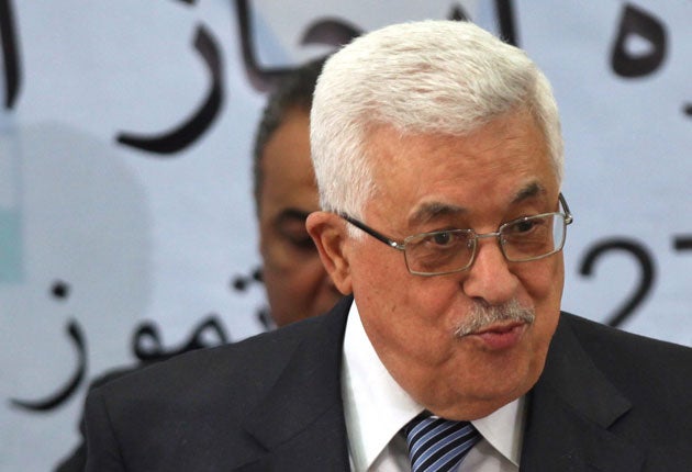 'Seeking UN recognition does not oppose the peace process but reinforces the two-state solution,' says Mahmoud Abbas