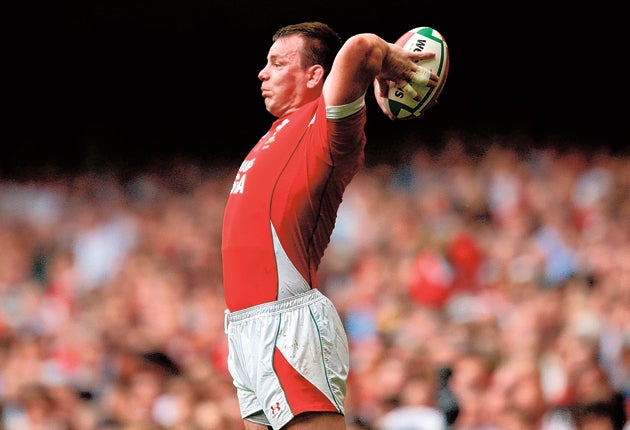 The Wales hooker and captain Matthew Rees is still suffering chronic pain