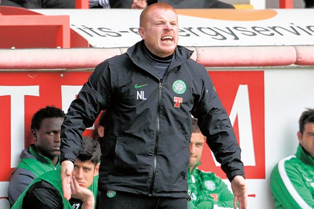 Celtic manager Neil Lennon has received praise for coping with a difficult year