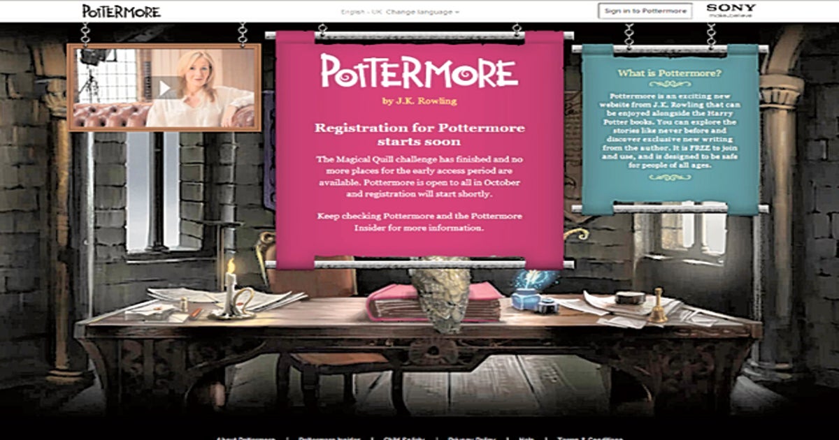 How to Navigate Your Way Around Pottermore