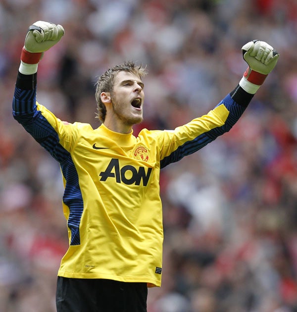 De Gea has endured a shaky start to life at United