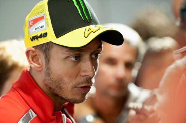 Rossi is concerned by the levels of radiation in Japan