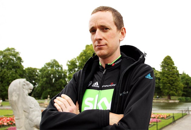 Bradley Wiggins has recovered from a broken collarbone for the Tour of Spain