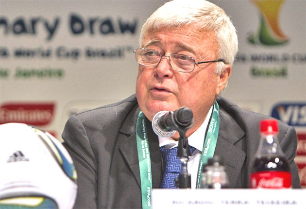Ricardo Teixeira (above) is on Fifa's ExCo and a key ally of Sepp Blatter