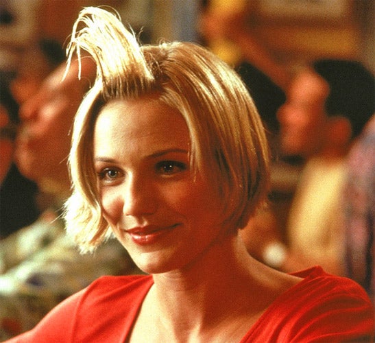 Bad hair date: were any of Rhodri's followers' first dates as bad as
Cameron Diaz and Ben Stiller's in 'There's Something About Mary'?