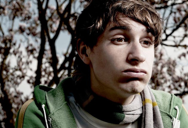 Cheeky conceit: Tom Rosenthal