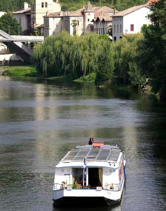 Sun Seeker: Award-winning Le Kevin uses solar energy to gently power its way through the waters of the river