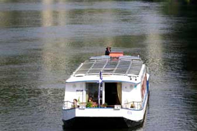 Sun Seeker: Award-winning Le Kevin uses solar energy to gently power its way through the waters of the river