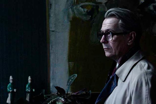 Gary Oldman (pictured) follows Alec Guinness in the George Smiley role