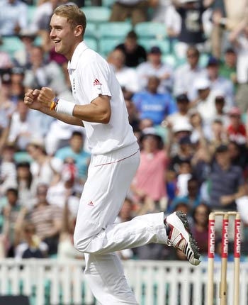 Broad was nominated as the hosts' best player by the India camp