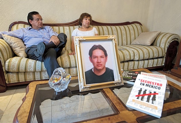 The parents of a kidnap victim: Mexico has overtaken Colombia as the kidnap capital of the world