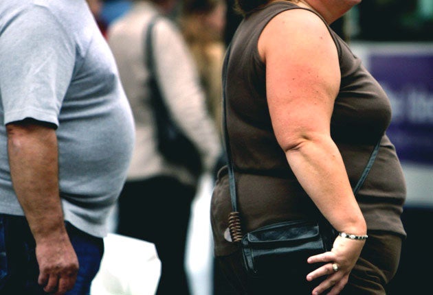 The number of obese adults in the UK is now forecast to rise 73 per cent over the next two decades