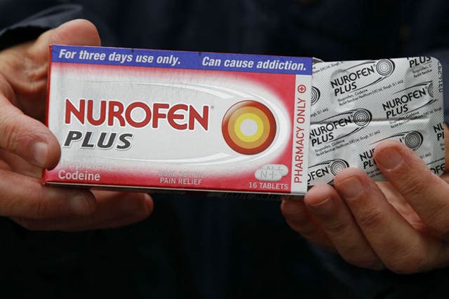 Britain's medicines regulator is warning some packages of Nurofen Plus could contain a drug often used to treat psychosis and schizophrenia.