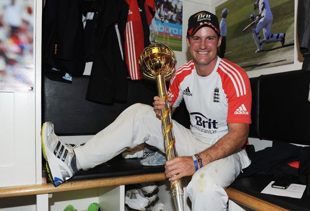 Andrew Strauss revels in England's 4-0 series win at The Oval, only their third whitewash in a major series